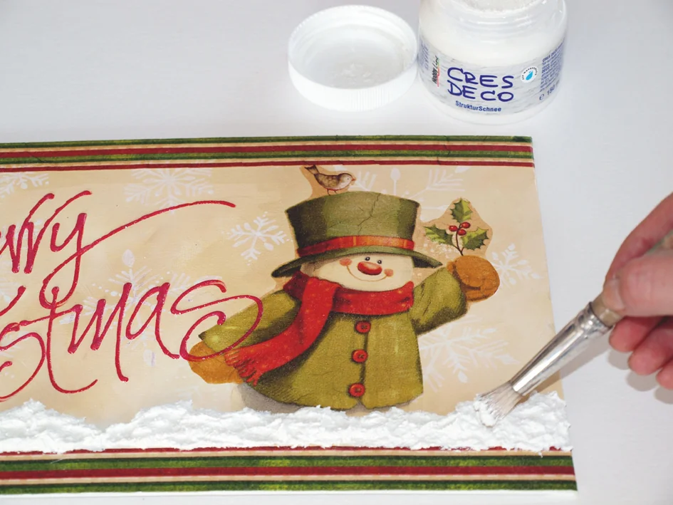KREUL Pâte à relief 'neige' Cres Deco, 150 ml - OEM 49551