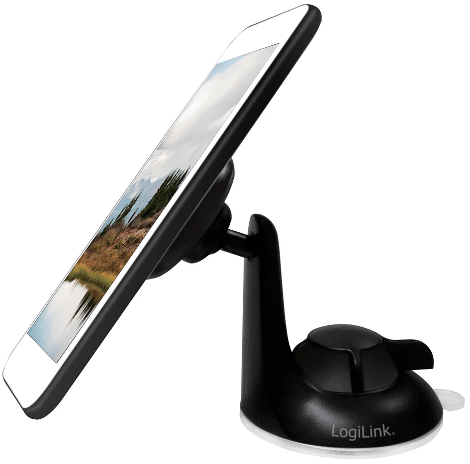 LogiLink Support magnétique de smartphone pour voiture, noir - OEM AA0110