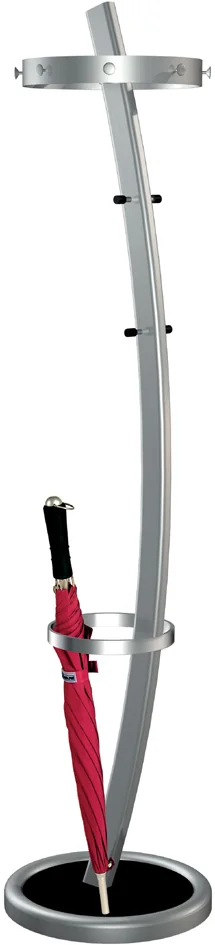 kerkmann Portemanteau Arc Junior, 12 crochets, gris argent - OEM 30605814