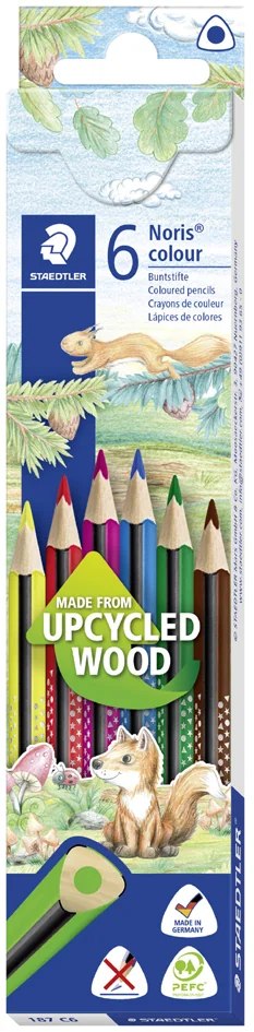 STAEDTLER Crayon de couleur Noris colour, étui carton de 24 - OEM 187 C24