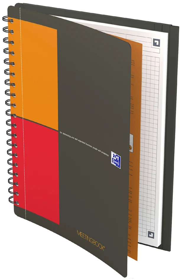 Oxford International Cahier 'MEETINGBOOK', B5, ligné - OEM 400080789