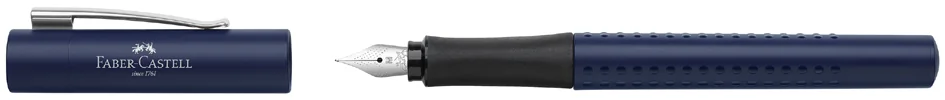 FABER-CASTELL Stylo plume GRIP 2011, F, bleu classique - OEM 140806