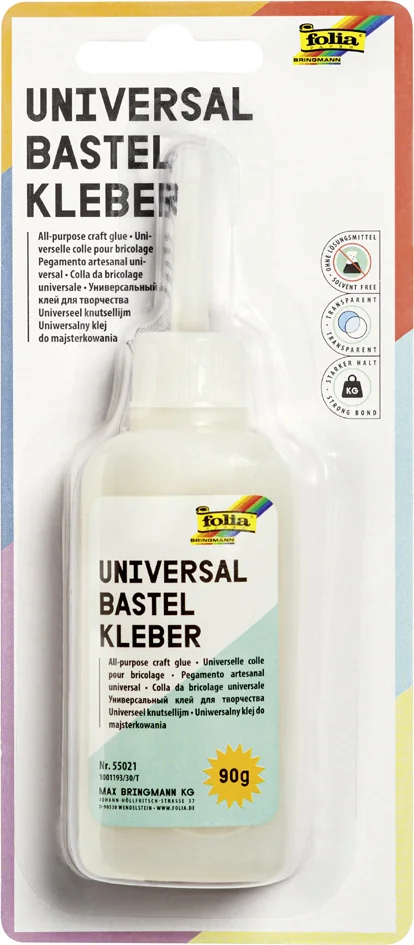 folia Colle vinylique, 80 ml, transparent, flacon doseur - OEM 55021