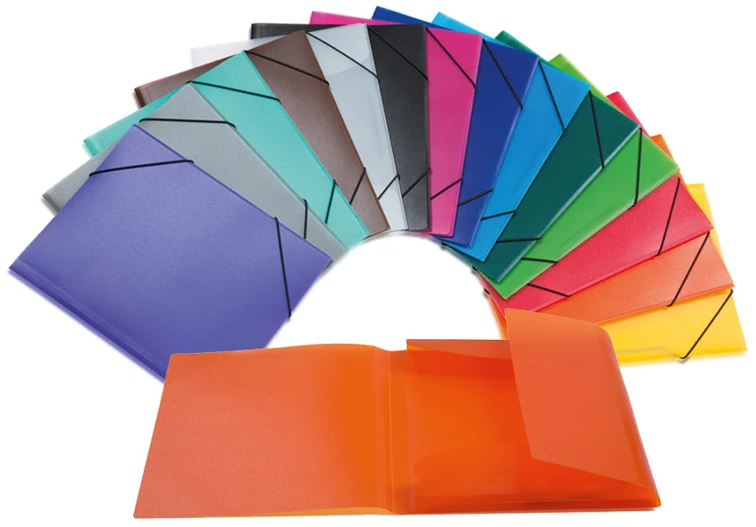 HERMA Chemise à élastiques, PP, A4, jaune translucide - OEM 19502