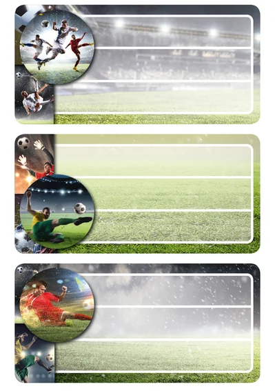 HERMA Étiquettes VARIO 'Street Soccer', 76 x 35 mm - OEM 1766