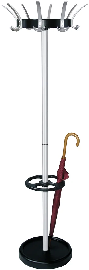 kerkmann Portemanteau sur pied Public 16, 24 crochets, gris - OEM 30627814