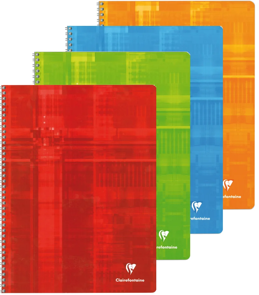 Clairefontaine Cahier à spirale, 240 x 320 mm, seyès - OEM 8351C