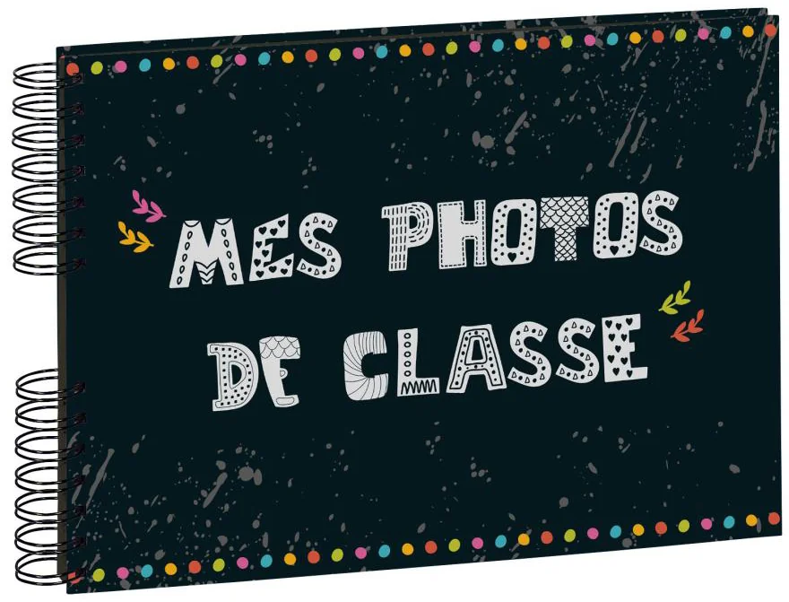 EXACOMPTA Album photos à spirales 'Mes photos de classe' - OEM 16010E