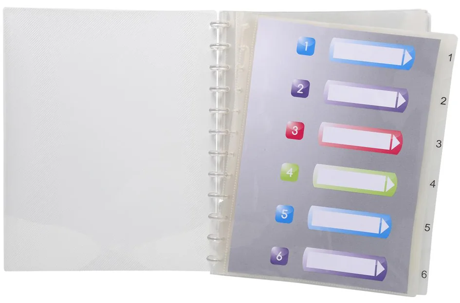 EXACOMPTA Protège-documents, A4, 10 pochettes, transparent - OEM 86320E
