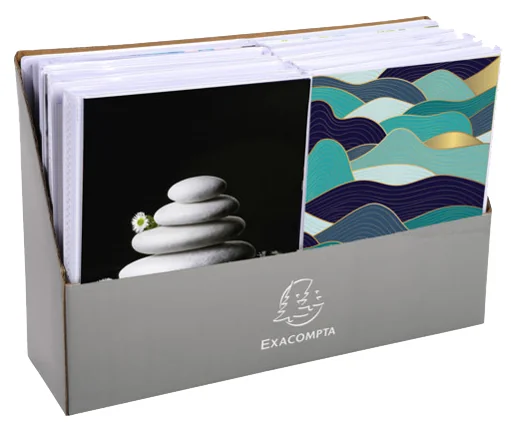 EXACOMPTA Album à pochettes Fantaisie, 175 x 230 mm - lot de 12 - OEM 65003E