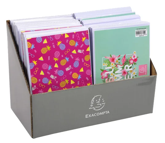 EXACOMPTA Album à pochettes Fantaisie, 170 x 125 mm - lot de 12 - OEM 65004E