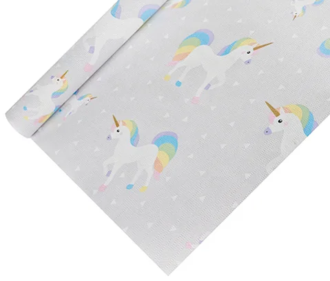PAPSTAR Nappe à motif 'licorne', laqué, en papier - OEM 86738