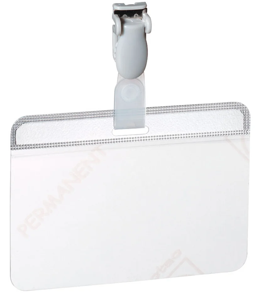 DURABLE Porte-badge plastifié, avec clip, 90 x 54 mm - OEM 8149-19