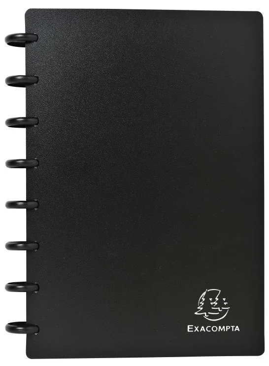 EXACOMPTA Porte-cartes de visites amovible à anneaux, A5 - OEM 75151E