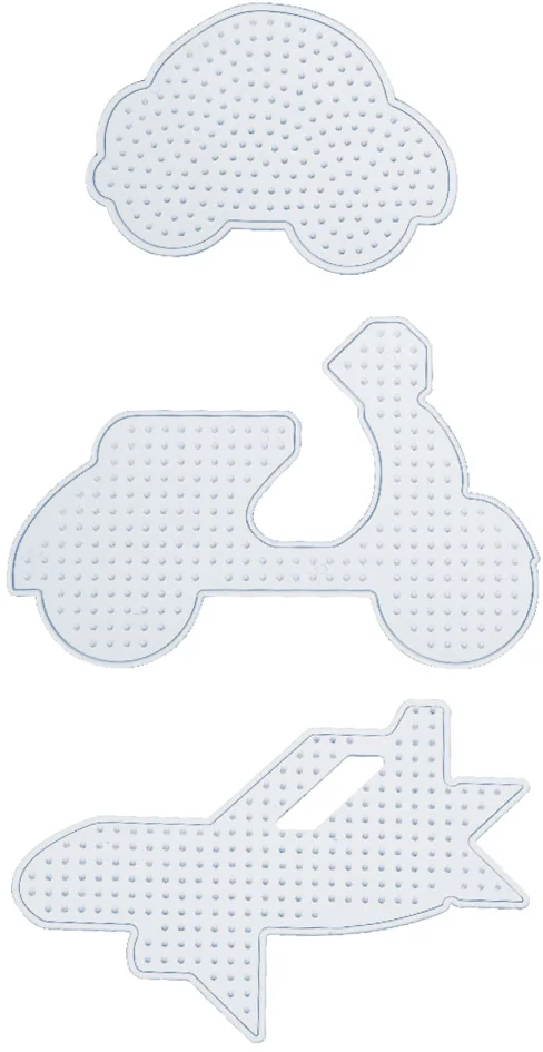 folia Plaques pour perles à repasser VEHICULES, assorti - OEM 73213