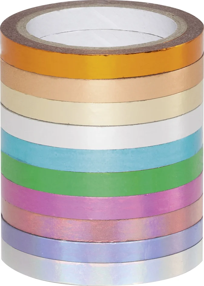 folia Rubans autocollants Washi-Tape HOTFOIL, kit de 10 - OEM 26437