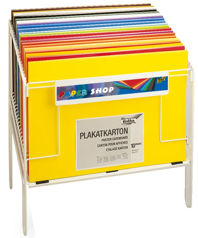 folia Présentoir pour papiers en métal, 20 compartiments - OEM 65