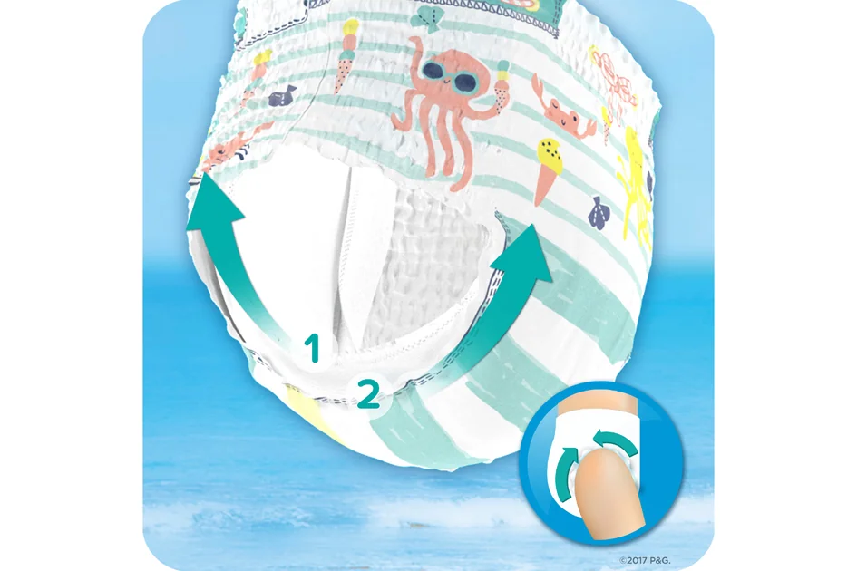 Pampers Couches-culottes de bain Splashers taille 5 - 6 - OEM 8001090728951