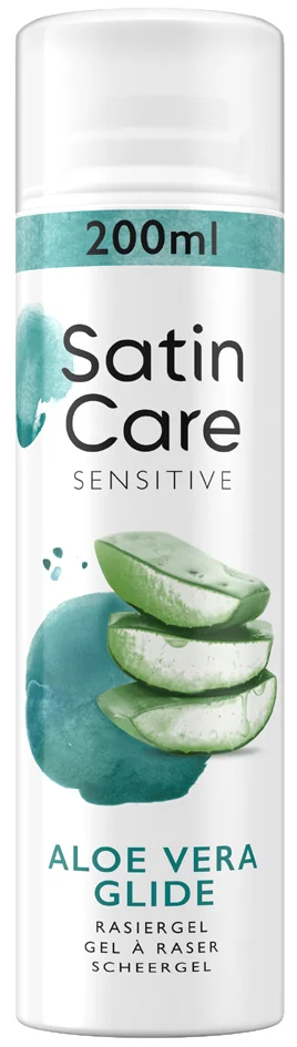 Gillette for Women Gel de rasage Satin Care Aloe Vera, 75 ml - OEM 8006540768808