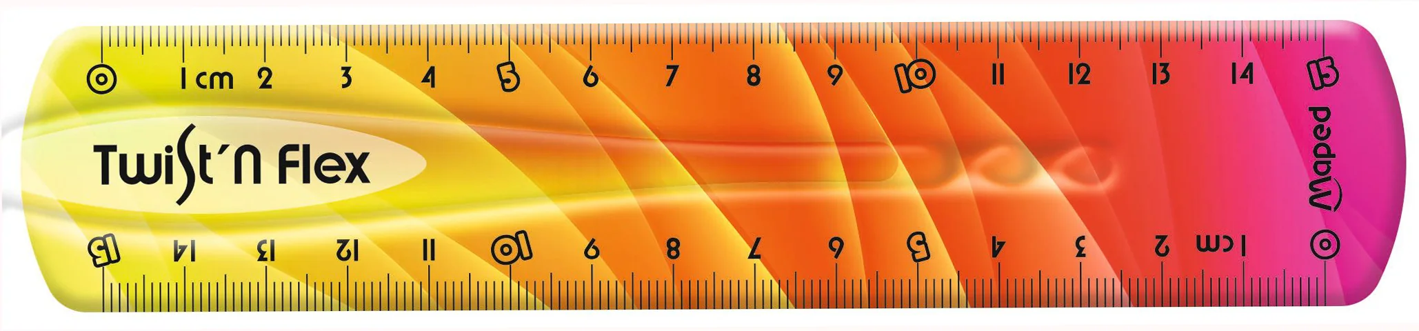 Maped Règle plate Twist'n Flex DECOR, 300 mm, incassable - OEM 279315