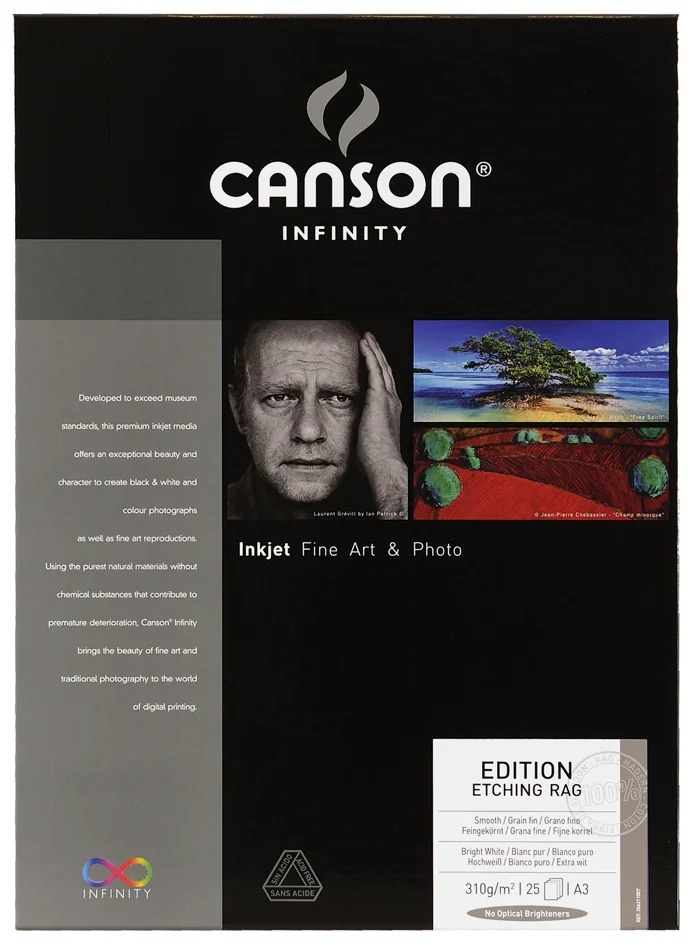 CANSON INFINITY Papier photo Edition Etching Rag, 310 g/m2 - OEM C206211006