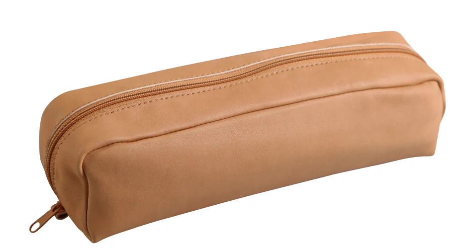 Clairefontaine Trousse rectangulaire, cuir naturel - OEM 8300C