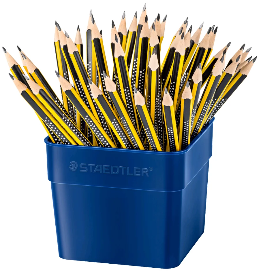 STAEDTLER Crayon Noris, degré de dureté: HB, pot de 72 - OEM 183 T72