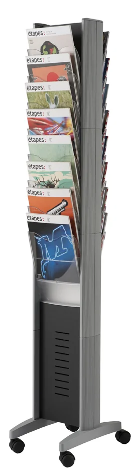 PAPERFLOW Porte-prospectus EPI easyDisplays, A4, 16 casiers - OEM 276N.35