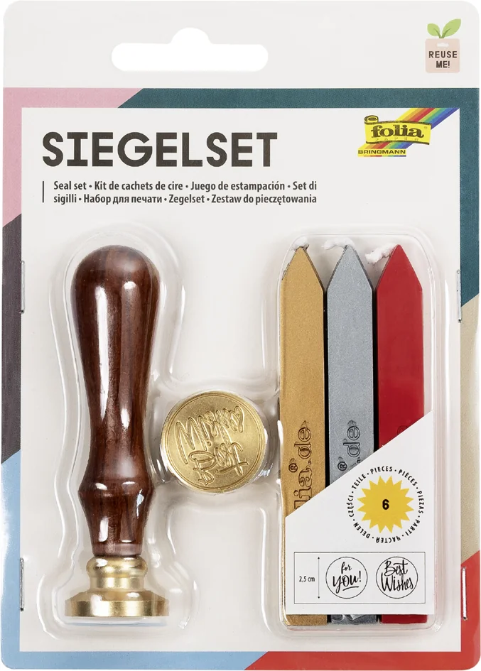 folia Cire à cacheter STYLE, kit de 4 - OEM 31219