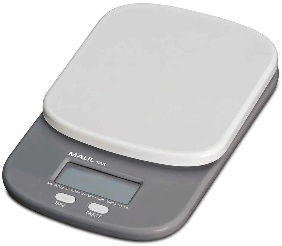 MAUL Pèse-lettres MAULstart, capacité de charge: 2000 g,gris - OEM 162 30 82