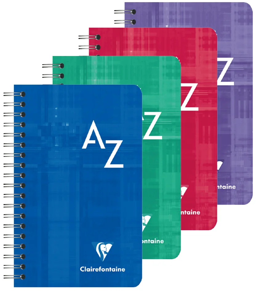 Clairefontaine Répertoire spirale, 75 x 120 mm,quadrillé 5x5 - OEM 8589C