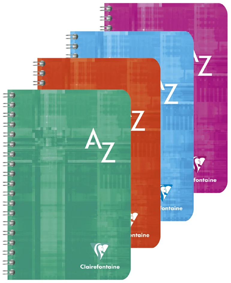 Clairefontaine Répertoire spirale,110 x 170 mm,quadrillé 5x5 - OEM 68699C