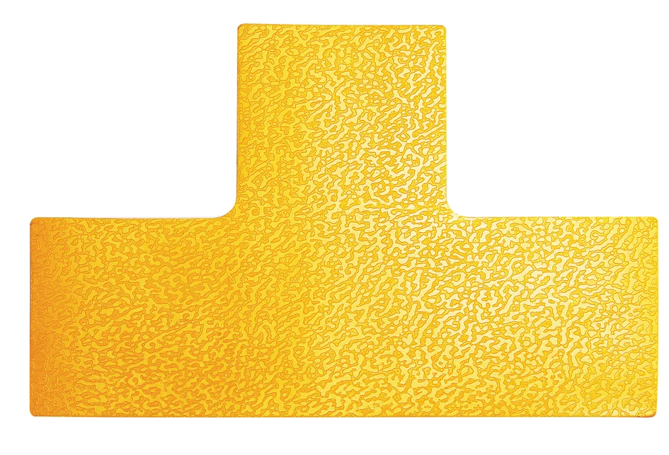 DURABLE Marquage de place, flèche, autocollant, jaune - OEM 170504