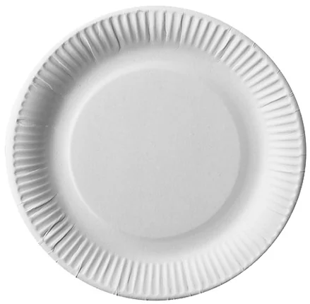 PAPSTAR Assiette en carton 'pure', rond, 230 mm, blanc - OEM 81202
