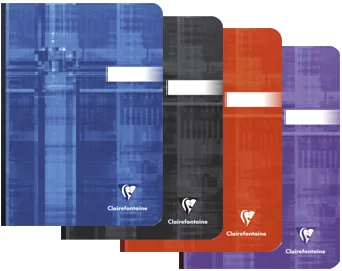Clairefontaine Cahier broché, 148 x 210 mm, quadrillé 5/5 - lot de 5 - OEM 9542C