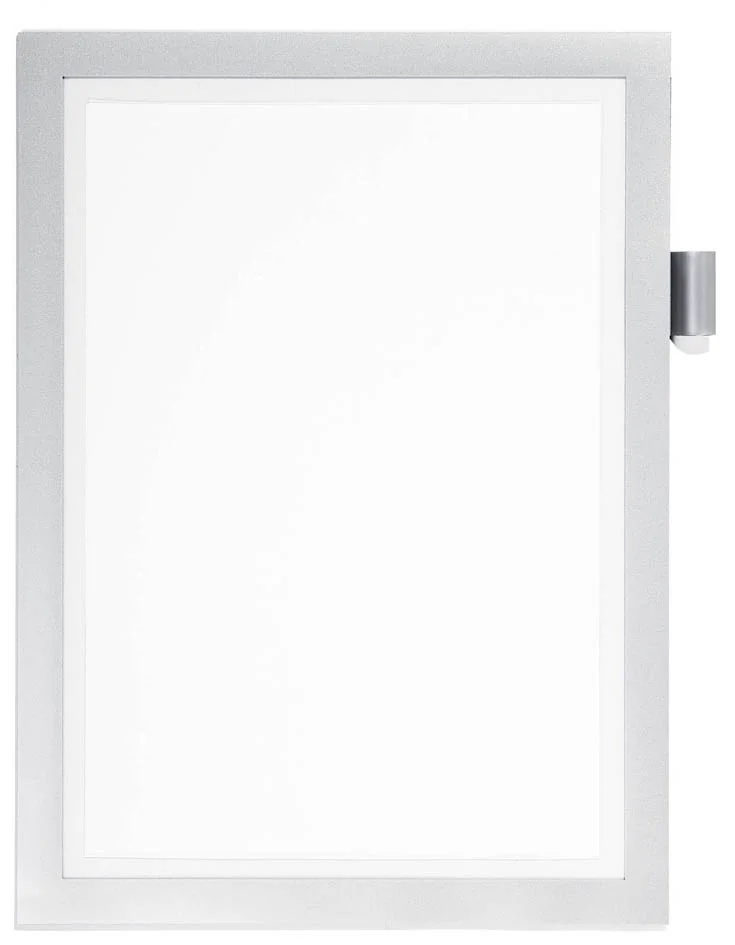 DURABLE Cadre d'affichage DURAFRAME MAGNETIC NOTE, A4 argent - OEM 498923