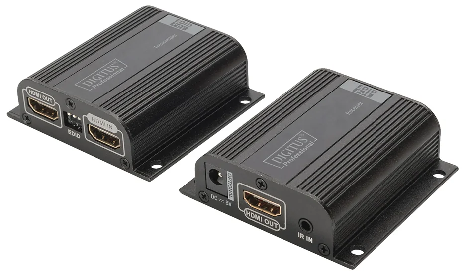 DIGITUS Amplificateur de signaux HDMI, local + éloigné, 50 m - OEM DS-55100-1