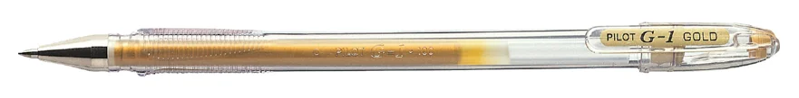 PILOT Stylo roller à encre gel G-1 Métal, argent - OEM 156359