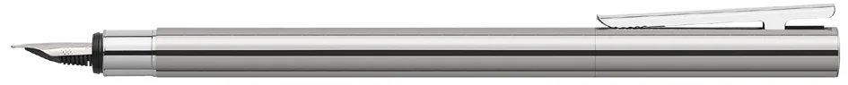 FABER-CASTELL Stylo plume NEO Slim acier inox, brillant, M - OEM 342000