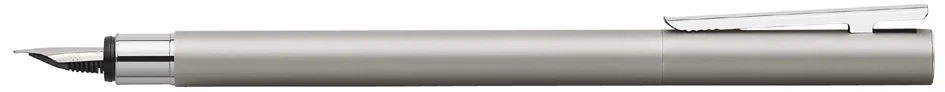 FABER-CASTELL Stylo plume NEO Slim acier inox, mat, F - OEM 342101