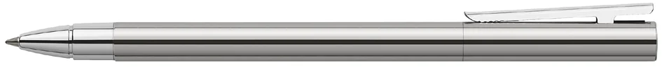 FABER-CASTELL Stylo roller NEO Slim acier inox, brillant - OEM 342004