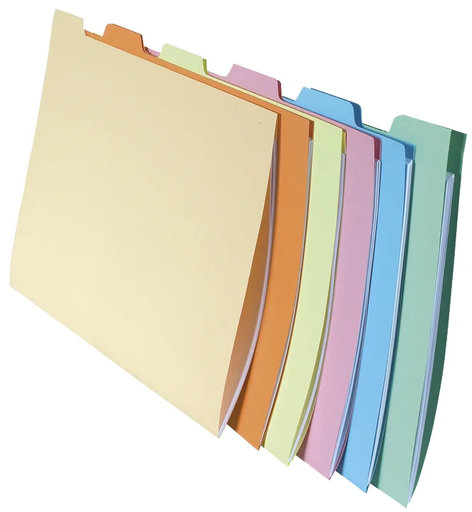EXACOMPTA Chemises SUPER 210, A4, assorti - OEM 337000E