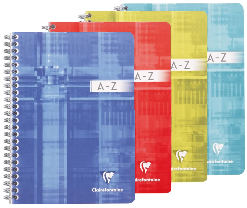 Clairefontaine Répertoire spirale, A5, quadrillé 5x5 - lot de 5 - OEM 8549C