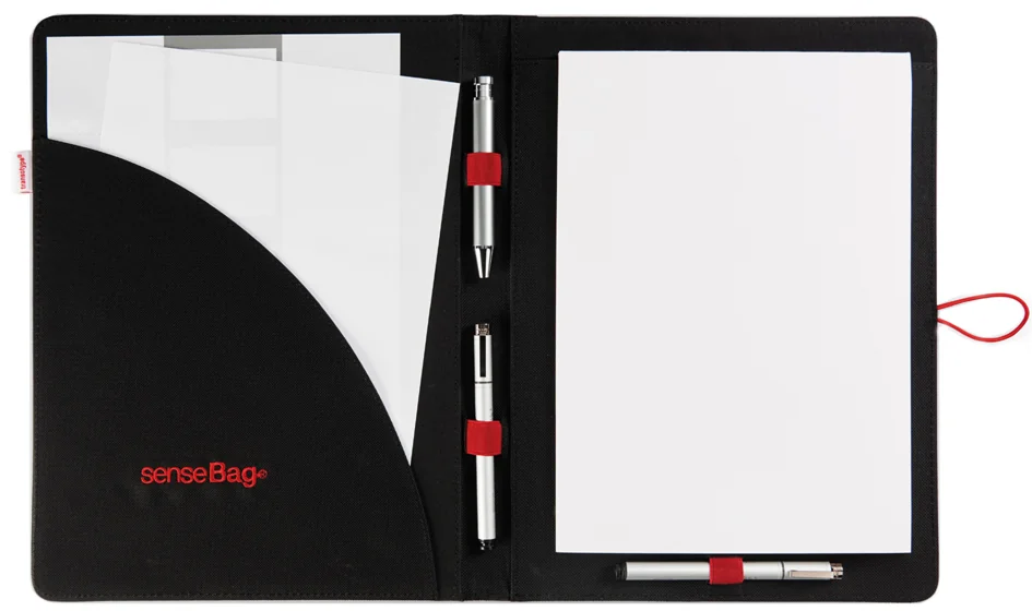 transotype Porte-bloc à dessin 'senseBag', A4, noir - OEM 76112014