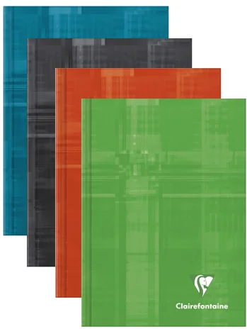 Clairefontaine Carnet brochure, 105 x 148 mm, quadrillé 5x5 - lot de 5 - OEM 69492C
