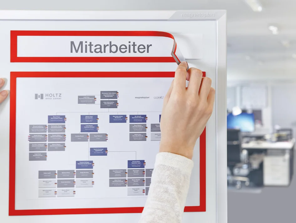 magnetoplan Cadre d'affichage magnétique magnetofix TOPSIGN - OEM 1131705