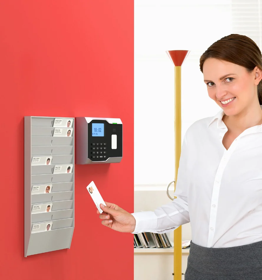 PAPERFLOW Porte-fiches employés mural, 24 compartiments - OEM PB24C.02