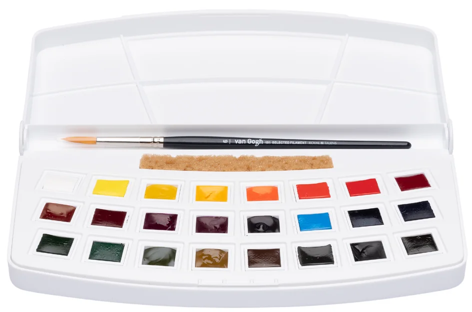 ROYAL TALENS Peinture aquarelle Van Gogh, kit de 24 - OEM 20808623