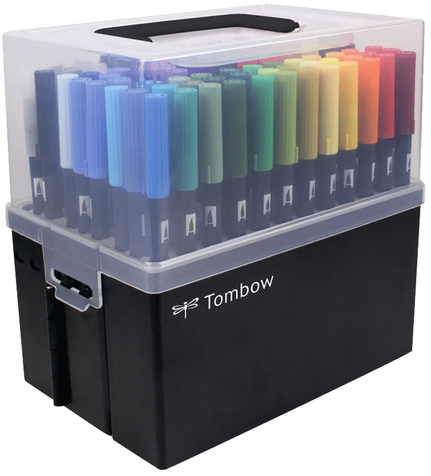 Tombow Feutre double pointe 'ABT DUAL BRUSH PEN', boîte 108 - OEM ABT-108C