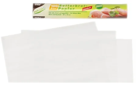 PAPSTAR Papier pour sandwich, (L)250 x (L)300 mm, blanc - OEM 14300